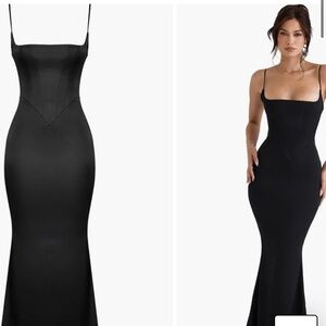 Olivette Corset Maxi Dress